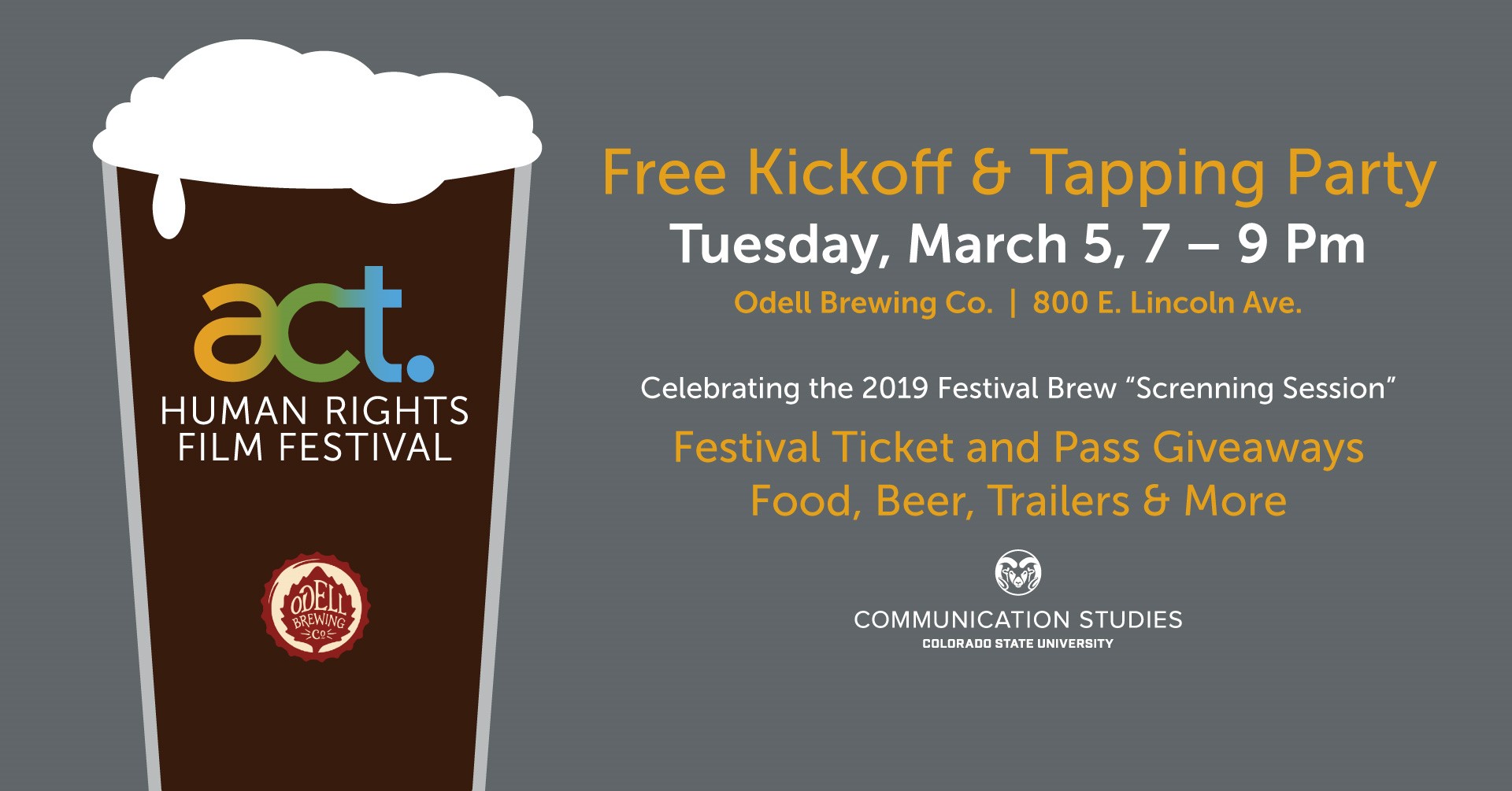Kick-Off Party at Odell set for March 5