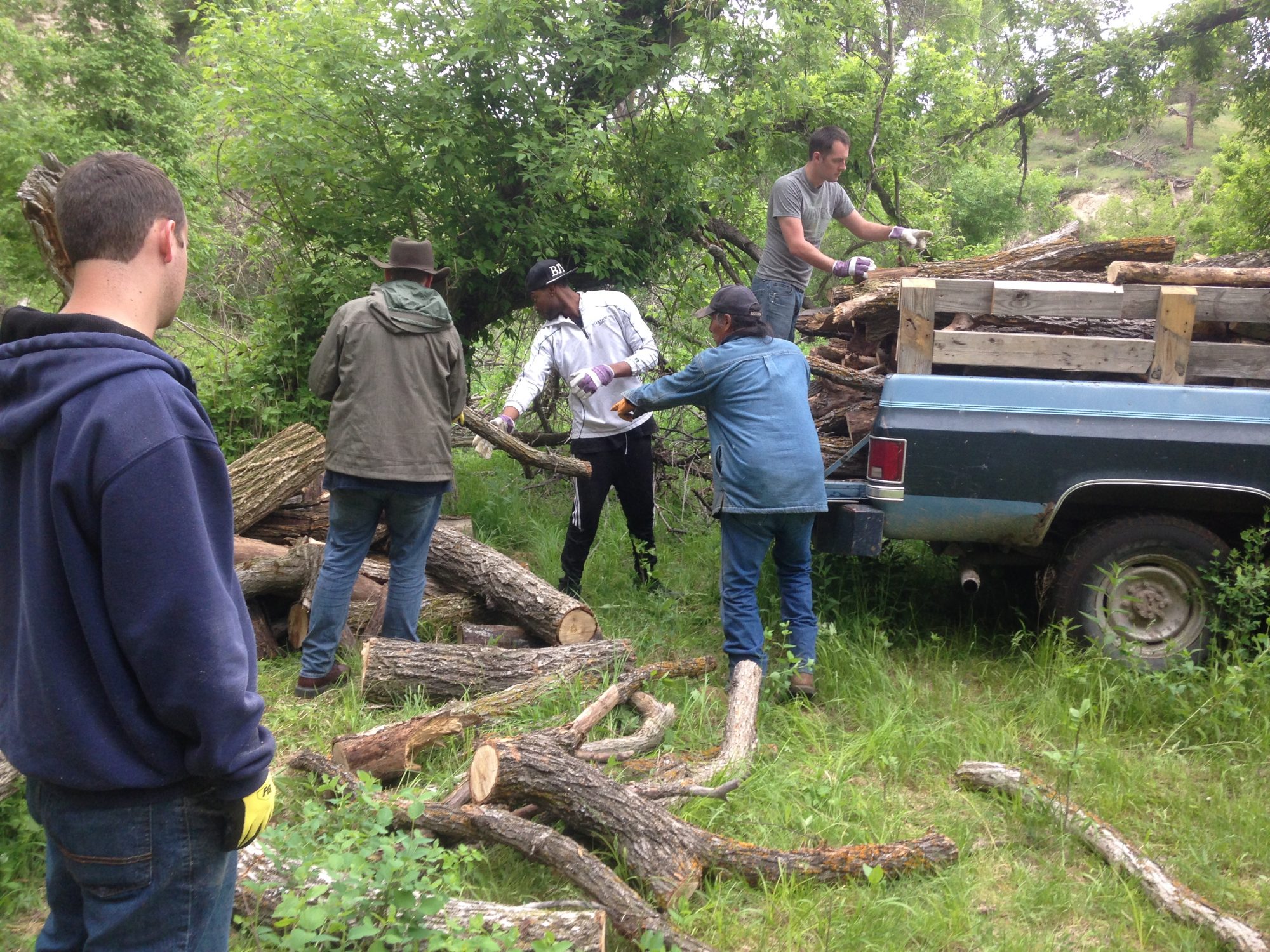 Students in the 2014 Ethnographic Field School at the Pine Ridge Reservation.