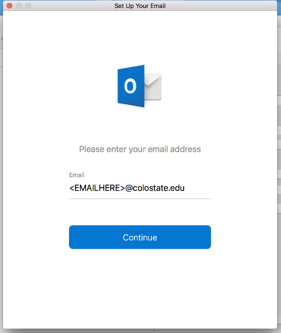 Screenshots - Outlook email login prompt