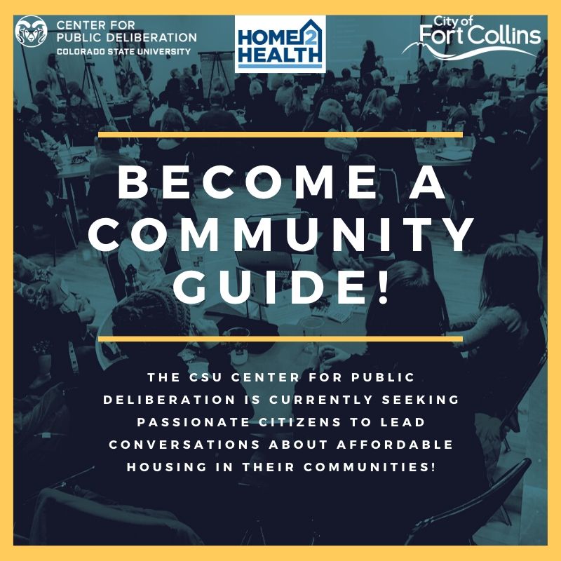 Become a community guide! - Center for Public Deliberation
