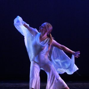 Jane Slusarski-Harris dancing