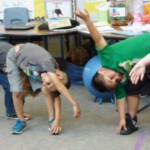 K-12 Integration elementary students pictured