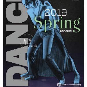 Spring Dance Concert 2019 Promotional Poster