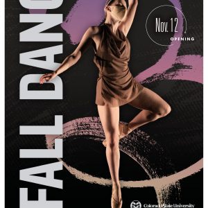 Fall Dance Concert 2021 promotional poster