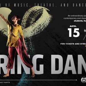Spring Dance Concert Promotional Screen