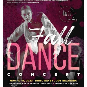 2023 Fall Dance Concert Promotional Poster