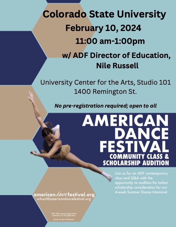 Masterclass: American Dance Festival Director of Education, Nile Russell