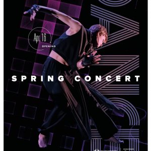 2027 Spring Dance Concert Promotional Poster