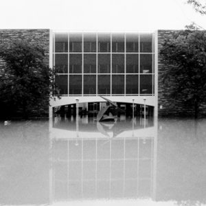 Willard O. Eddy building flooded