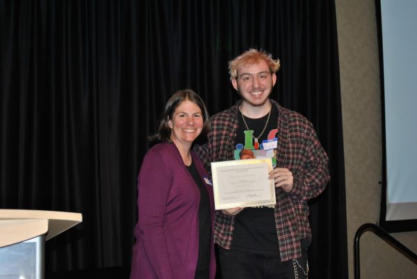 Cayden Clark-Johnson was awarded "Best in Show: Written Work" at CURC 2023 at CSU.