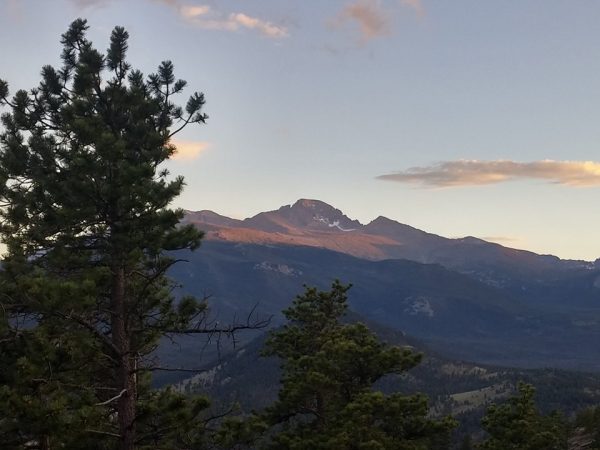 Longs Peak in Rocky Mountain National Park