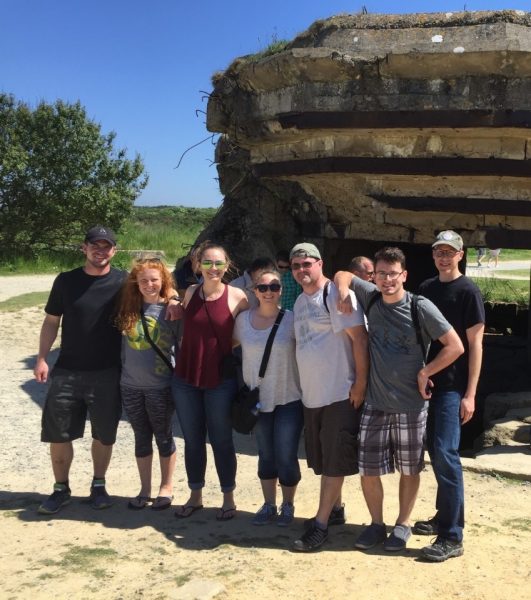 WWII Bunker in Pointe de Hoc, France