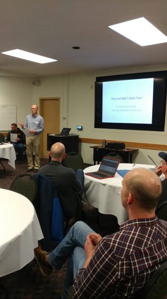 Dr. Robert Gudmestad discussing The Dark Turn in Civil War History