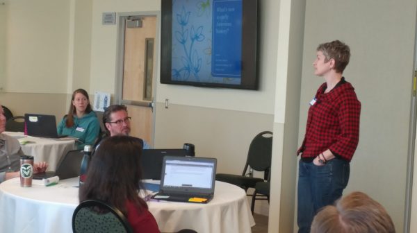 Dr. Ann Little speaks to the workshop participants