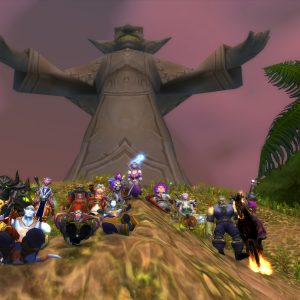Original ERTL Virtual Ethnographic Research Team’s World of Warcraft avatars in 2009.