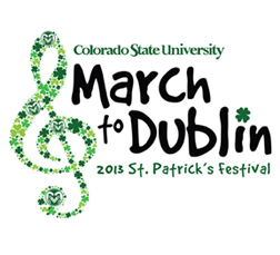 2013 March to Dublin St. Patrick's Festival Logo