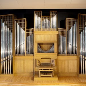Casavant Organ pictured in Organ Recital Hall