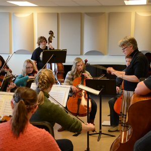 Concert Orchestra 2015 Rehearsal Photo