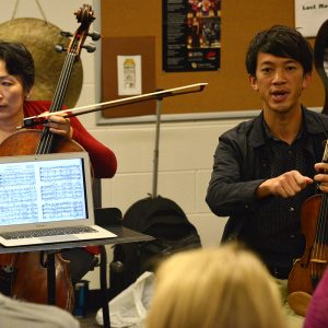 Borromeo String Quartet Master Class pictured