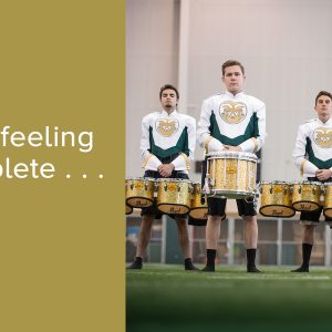 Promotional Photo for New CSU Marching Band Uniforms
