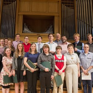 Organ Week 2015 Student Group photo
