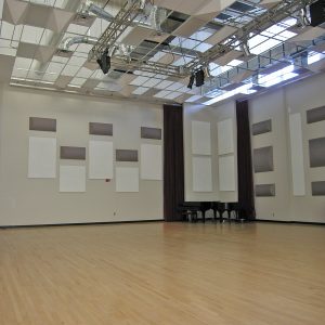 Runyan Rehearsal Hall pictured