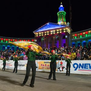 CSU Marching Band 2014 Parade of Lights performance