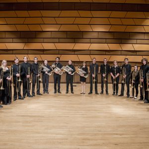 Trombone studio group photo
