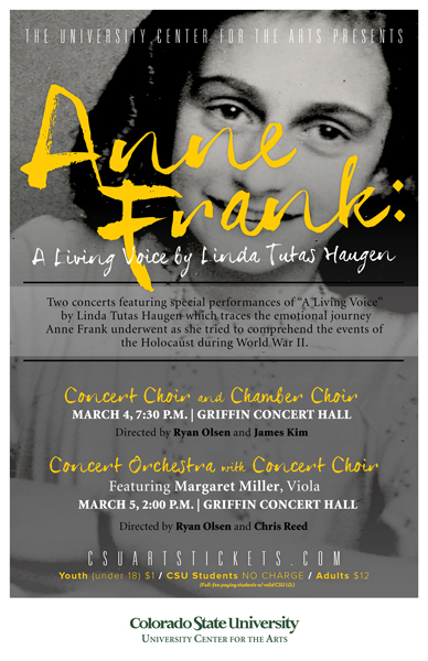Concert Orchestra featuring Anne Frank