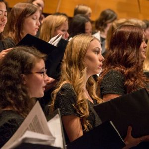 Chamber and Concert Choir performance photo