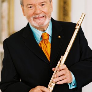 Sir James Galway promotional photo