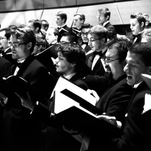 Men's University Chorus concert photo