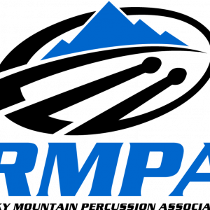 The logo for the Rocky Mountain Percussion Association