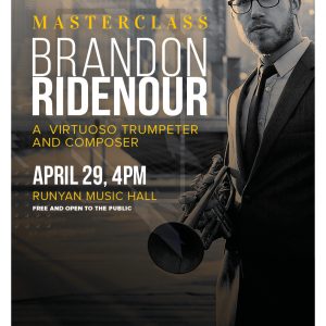 Brandon Ridenour 2018 Master Class promotional poster