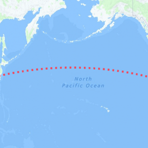 North Pacific Ocean Map