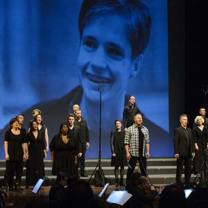 Conspirare pictured in concert