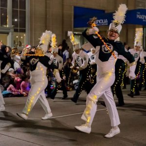 CSU Marching Band 2017 Parade of Lights performance