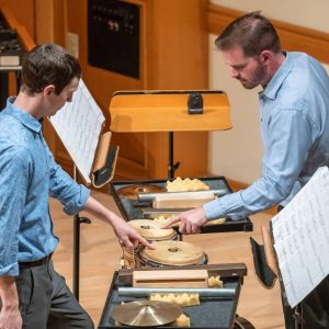 If and When playing percussion instruments