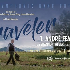 CSU Symphonic Band 2020 Traveler Promotional screen
