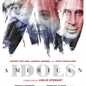 CSU Concert Orchestra 2020 American Idols Concert Promotional Poster