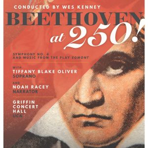 CSU Sinfonia 2020 Beethoven 250 Promotional Poster