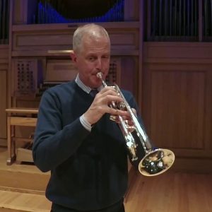 Stanley Curtis Playing Trumpet