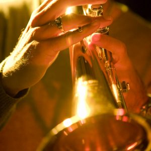 Instrument Photo of Trumpet being played