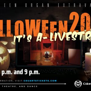 Halloween Organ Extravaganza 2020 Promotional Screen
