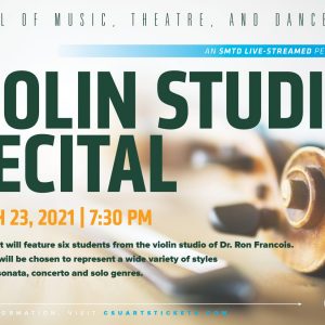 Violin Studio Recital promotional screen