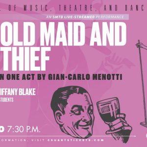 The Old Maid and The Thief promotional screen