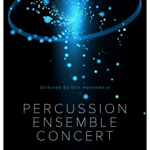 Percussion Ensemble 2021 Promotional Poster