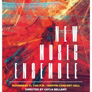 New Music Ensemble 2021 Promotional Poster