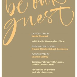 2022 Concert Orchestra Concert Promotional Poster