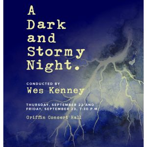 University Symphony Orchestra 2022 Promotional Poster